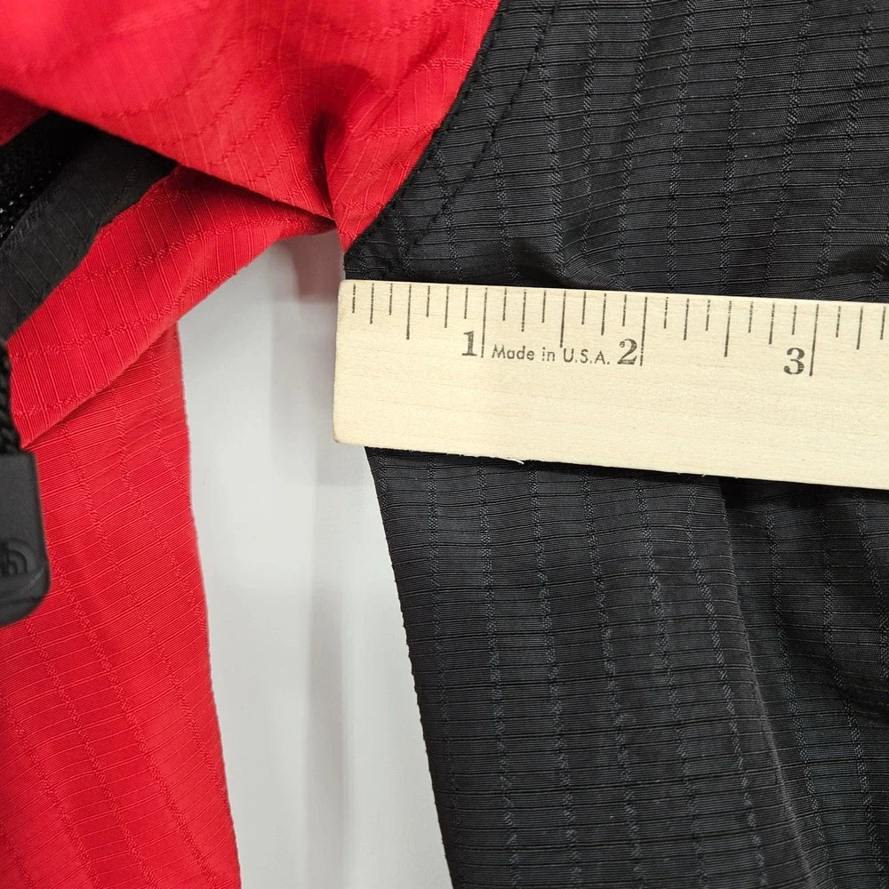 Vintage The North Face Jacket Womens Sz‎ 12 Extreme Light Full Zip Hooded Red